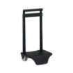 Safta Carro Portamochilas - Sujecion Universal - Material Resistente - Ruedas de PVC - 22x10x27cm - Color Negro