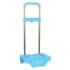 Safta Carro Portamochilas - Ruedas Antivibracion - Sistema de Sujecion Universal - 32x16x44cm - Color Azul Claro