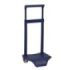 Safta Carro Portamochilas - Sujecion Universal - Material Resistente - Ruedas de PVC - Modelo Patentado - 22x10x27cm - Color Azul Marino