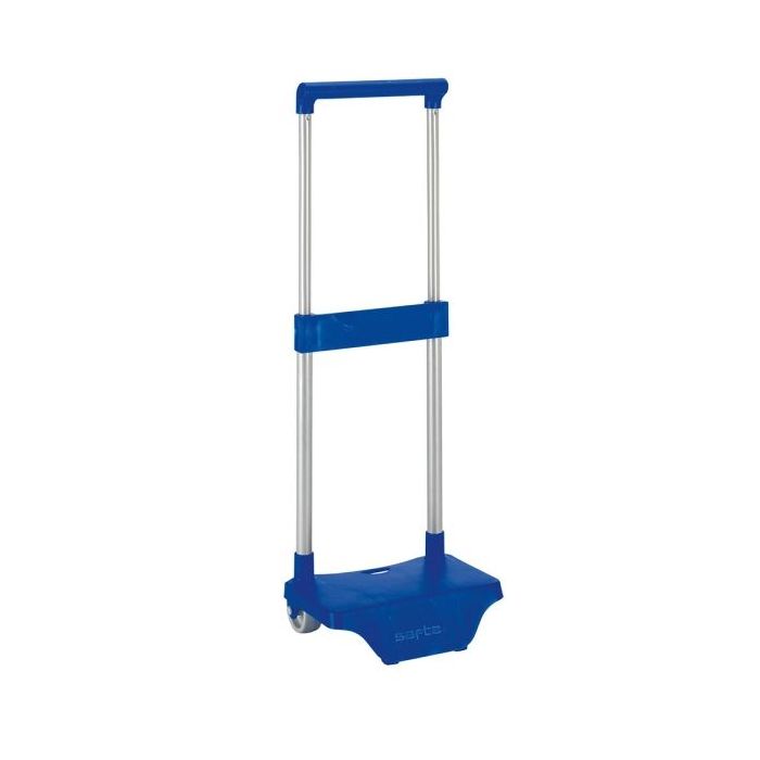 Safta Carro Portamochilas - Sujecion Universal - Material Resistente - Modelo Patentado - 26x10x34cm - Color Azul