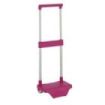 Safta Carro Portamochilas - Sujecion Universal - Material Resistente - Modelo Patentado - 26x10x34cm - Color Rojo Oscuro