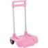 Safta Carro Portamochilas - Sistema Antiplegado y Antivuelco - Ruedas Antivibracion y Silenciosas - Sujecion Universal - 32x16x44cm - Color Rosa