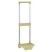 Safta Carro Portamochilas - Sujecion Universal - Ruedas de PVC - Material Resistente - 26x10x34cm - Color Verde