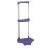 Safta Carro Portamochilas - Sujecion Universal - Material Resistente - Ruedas de PVC - Modelo Patentado - 26x10x34cm - Color Violeta