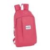 Safta Blackfit8 Fresa Mini Mochila - Hombreras Acolchadas - 8.5L - Bolsillo Frontal - Asa Superior - Estilo Moderno - Ligera y Practica - 220x100x390mm - Color Rosa