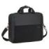 Safta Business Maletin para Portatil hasta 15.6" - Doble Tirador - Conector USB - Bolsillo Oculto - Bandolera Ajustable - Asas Forradas - Cinta para Maletas - 12.15 L - 410x90x330mm - Color Negro
