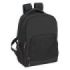 Safta Business Mochila para Portatil hasta 14.1" - Interior Acolchado - Bolsillo para Tablet - Conector USB - Portabotellas - Bolsillo Frontal - Tirador Doble - 18.8L - 280x160x420mm - Color Negro