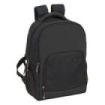Safta Business Mochila para Portatil hasta 14.1" - Interior Acolchado - Bolsillo para Tablet - Conector USB - Portabotellas - Bolsillo Frontal - Tirador Doble - 18.8L - 280x160x420mm - Color Negro