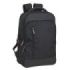 Safta Business Mochila para Portatil hasta 15.6" - Interior Acolchado - Conector USB - Portabotellas - Tirador Doble - 290x150x440mm - Color Negro