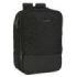Safta Business Mochila para Portatil hasta 15.6" - Conector USB - Ergonomico - Organizador - Bolsillo Lateral - Cinta para Maleta - Interior Acolchado - Color Negro