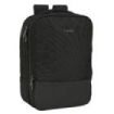 Safta Business Mochila para Portatil hasta 15.6" - Conector USB - Ergonomico - Organizador - Bolsillo Lateral - Cinta para Maleta - Interior Acolchado - Color Negro