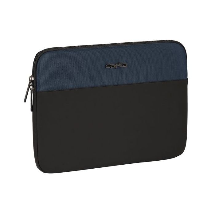 Safta Business Funda para Portatil hasta 14" - Alojamiento Acolchado - 1.7L - 340x20x250mm - Color Azul Marino