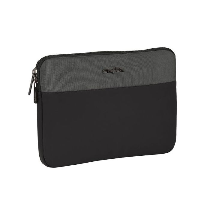 Safta Business Funda para Portatil hasta 10" - Alojamiento Acolchado - 1.08L - Proteccion contra Golpes - 270x20x200mm - Color Gris Oscuro