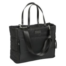 Safta Moos Capsula Maletin para Portatil hasta 14.1" - Cremallera - Interior Acolchado - Bolsillo Interior - Bolsillos Frontales - Hombrera Ajustable - 28.46L - 400x170x310mm - Color Negro
