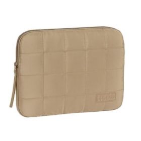 Safta Moos Capsula Camel Funda para Portatil hasta 11.6" - Alojamiento Acolchado - 1.42L - Proteccion contra Golpes - 310x20x230mm - Color Arena