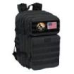 Safta Basic Mochila para Portatil hasta 15.6" - Cremalleras Bidireccionales - Bolsillos Frontales - Parches Extraibles - Cintas Regulables - 33.12L - 300x230x480mm - Color Negro