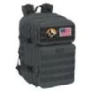 Safta Basic Mochila para Portatil hasta 15.6" - Cremalleras Bidireccionales - Bolsillos Frontales - Parches Extraibles - Cintas Regulables - 33.12L - 300x230x480mm - Color Gris