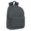 Safta Basic Mochila para Portatil hasta 14.1" - Bolsillo para Tablet - Tirador Doble - Hombreras Ergonomicas - Espalda Acolchada - Asa de Mano Forrada - 20L - 310x160x410mm - Color Gris