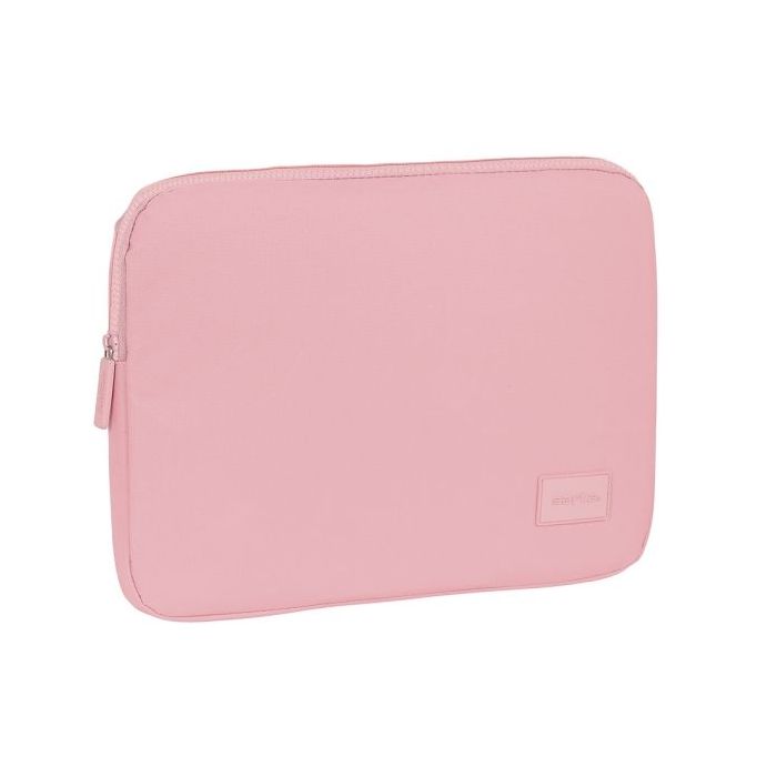 Safta Basic Funda para Portatil hasta 14" - Alojamiento Acolchado - 1.7L - 340x20x250mm - Color Rosa