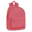 Safta Basic Mochila para Portatil hasta 14.1" - Bolsillo para Tablet - Bolsillo Frontal - Bolsillo Trasero - Tirador Doble - Hombreras Ergonomicas - 20L - 310x160x410mm - Color Rosa