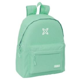 Safta Munich Basicos Mochila - Bolsillo Frontal - Hombreras Acolchadas - Espalda Ergonomica - Doble Tirador - Asa Superior - 20.8L - 330x150x420mm - Color Turquesa