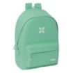 Safta Munich Basicos Mochila para Portatil hasta 15.6" - Conector USB - Base Acolchada - Bolsillo Frontal - Hombreras Ergonomicas - Asa Superior - 24.55L - 310x180x440mm - Color Turquesa
