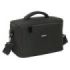 Safta Bolsa Isotermica Porta Alimentos 9.2L - Repelente al Agua - Asa Acolchada - Bandolera Ajustable - Repelente al Agua - Asa Superior - 290x180x190mm - Color Negro