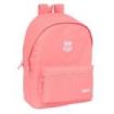 Safta F.C.Barcelona Chica Mochila para Portatil hasta 15.6" - Antirrobo - Conector USB - Base Acolchada - Bolsillo Frontal - Hombreras Ergonomicas - Asa Superior - 310x180x440mm - Color Coral