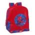 Safta Spider-Man Mochila - Rejilla Anti-Arena - Doble Tirador - Hombreras Acolchadas - Asa Superior - 13.15L - 320x120x380mm - Color Rojo y Azul