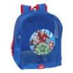 Safta Avengers Mochila - Rejilla Anti-Arena - Doble Tirador - Hombreras Ergonomicas - Asa Superior - 13.15L - 320x120x380mm - Color Azul Oscuro