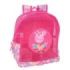 Safta Peppa Pig Mochila - Rejilla Anti-Arena - Doble Tirador - Hombreras Acolchadas - Asa Superior - 13.15L - 320x120x380mm - Color Rosa