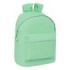 Safta Kappa Basics Mochila para Portatil hasta 14.1" - Bolsillo para Tablet - Tirador Doble - Hombreras Ergonomicas - Espalda Transpirable - 20L - 310x160x410mm - Color Menta