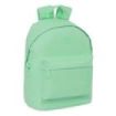 Safta Kappa Basics Mochila para Portatil hasta 14.1" - Bolsillo para Tablet - Tirador Doble - Hombreras Ergonomicas - Espalda Transpirable - 20L - 310x160x410mm - Color Menta