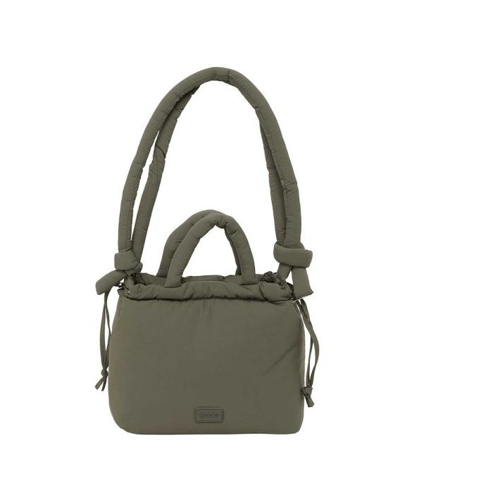 Safta Moos Capsula Bolso - Cierre de Iman - Cremallera - Asas Acolchadas - 6.34L - Estructura Acolchada - 240x110x240mm - Color Verde