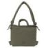 Safta Moos Capsula Mochila para Portatil hasta 14.1" - Cierre de Iman - Bolsillo Interior - Cierre con Cordones - Bolsillo Exterior - Asas Acolchadas - 18.80L - 400x170x310mm - Color Verde