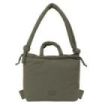 Safta Moos Capsula Mochila para Portatil hasta 14.1" - Cierre de Iman - Bolsillo Interior - Cierre con Cordones - Bolsillo Exterior - Asas Acolchadas - 18.80L - 400x170x310mm - Color Verde