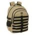 Safta Camel Mochila para Portatil hasta 15.6" - Cremalleras Bidireccionales - Antirrobo - Cintas Ajustables - 23.46L - 340x150x460mm - Color Arena