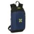 Safta Munich Track Mini Mochila - Hombreras Acolchadas - Bolsillo Frontal - Asa Superior - Ajuste en Hombreras - 8.5L - 220x100x390mm - Color Azul Marino