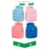 Safta Benetton Basicos Expositor con 8 Ganchos para Mochilas - Carton Reciclado - Estructura Robusta - Compacto y Espacioso - Moderno y Responsable - 420x420x1600mm - Colores Surtidos