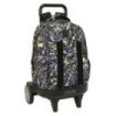 Safta Graffiti Splash Mochila con Carro - Extraible - Bolsillo Frontal - Portabotellas - Tirador Doble - Hombreras Acolchadas - Tarjeta ID - Ruedas Antivibracion - 330x220x450mm - Multicolor