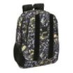 Safta Graffiti Splash Mochila Adaptable a Carro - Portabotellas - Dos Compartimentos Grandes - Tirador Doble - Hombreras Ergonomicas y Acolchadas - Asa de Mano - 23L - 320x160x440mm - Multicolor