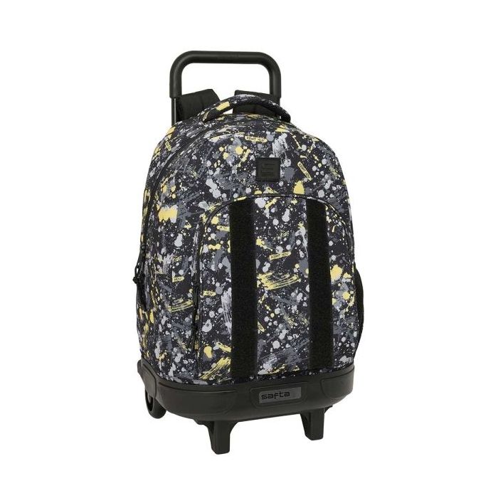 Safta Graffiti Splash Mochila con Carro - Extraible - Bolsillo Frontal - Portabotellas - Tirador Doble - Hombreras Acolchadas - Asa Acolchada - Tarjeta ID - 330x220x450mm - Multicolor