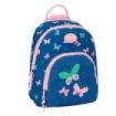 Safta Blackfit8 Mariposas Mini Mochila - Bolsillo Frontal - Cremallera Doble - Bolsillo Trasero Seguro - Hombreras Ajustables - Asa Superior - 9.75L - 250x130x300mm - Color Azul Marino
