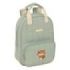 Safta Zorrito Mochila Infantil - Bolsillo Frontal - Tarjeta ID - Hombreras Acolchadas - Asa Forrada - 4.5L - 200x80x280mm - Color Verde