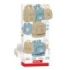 Safta Expositor con 10 Ganchos para Mochilas - Carton Reciclado - 650x280x1580mm - Colores Surtidos