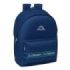 Safta Kappa Marino Mochila para Portatil hasta 15.6" - Conector USB - Base Acolchada - Tirador Doble - Hombreras Ergonomicas - Asa Superior - 24.55 L - 310x180x440mm - Color Azul Marino