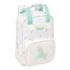 Safta Unicornio Mochila Infantil - Bolsillo Frontal - Tarjeta ID - Hombreras Acolchadas - Asa Forrada - 4.5L - 200x80x280mm - Color Blanco