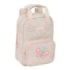 Safta Mariposa Mochila Infantil - Bolsillo Frontal - Tarjeta ID - Hombreras Acolchadas - Asa Forrada - 4.5L - 200x80x280mm - Color Rosa Pastel