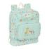 Safta Pandi Mochila Guarderia - Isotermica - Tarjeta ID - Compartimento Termo en Base - Asa de Mano Superior - Compatible con Carro - 7.25L - 220x100x270mm - Color Menta
