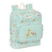 Safta Pandi Mochila Guarderia - Isotermica - Tarjeta ID - Compartimento Termo en Base - Asa de Mano Superior - Compatible con Carro - 7.25L - 220x100x270mm - Color Menta